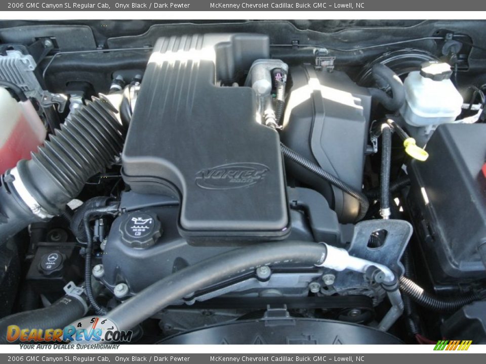 2006 GMC Canyon SL Regular Cab Onyx Black / Dark Pewter Photo #21
