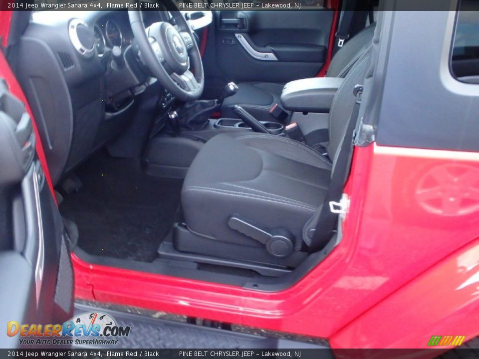 2014 Jeep Wrangler Sahara 4x4 Flame Red / Black Photo #3