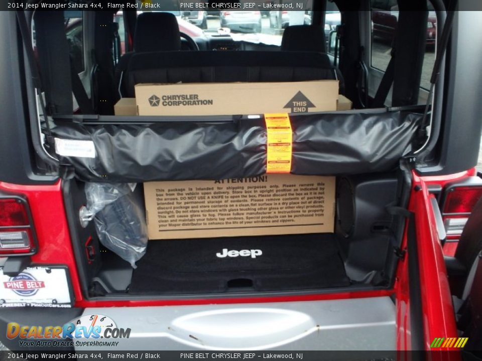 2014 Jeep Wrangler Sahara 4x4 Flame Red / Black Photo #8