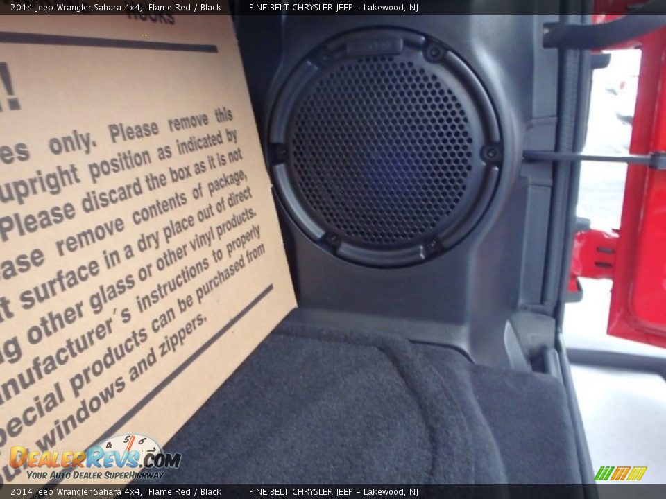 2014 Jeep Wrangler Sahara 4x4 Flame Red / Black Photo #9