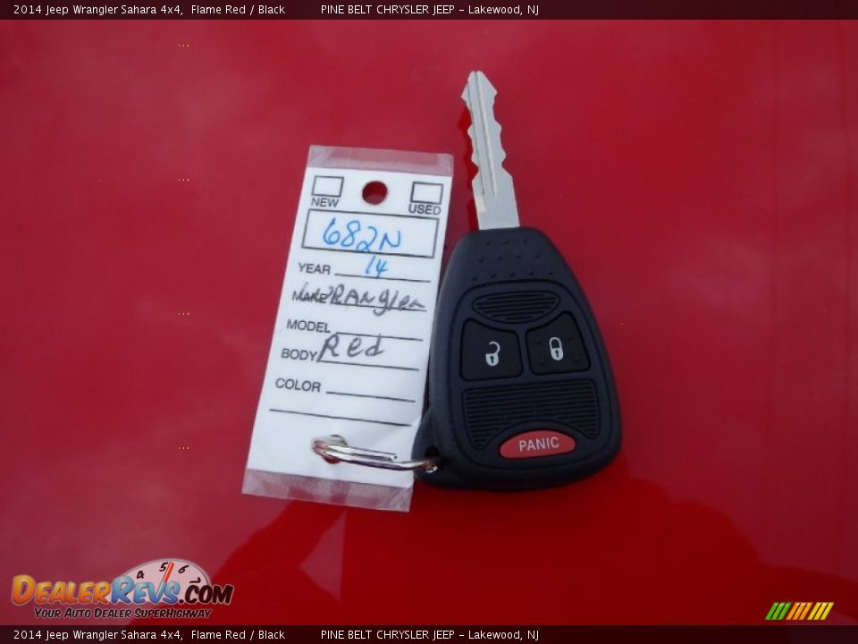 2014 Jeep Wrangler Sahara 4x4 Flame Red / Black Photo #10