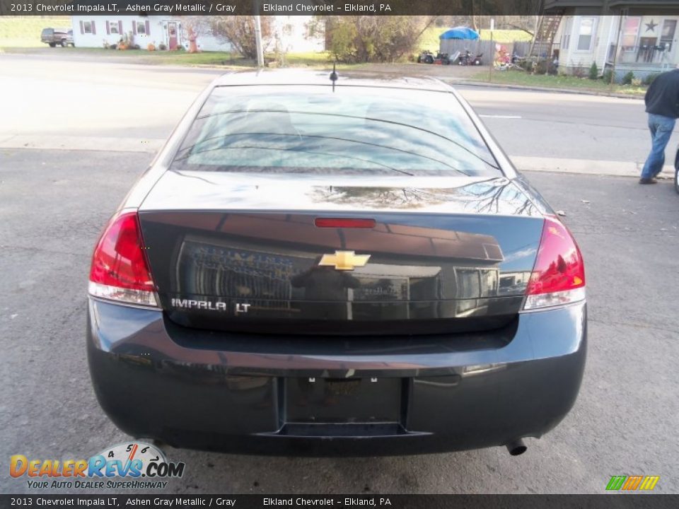 2013 Chevrolet Impala LT Ashen Gray Metallic / Gray Photo #5