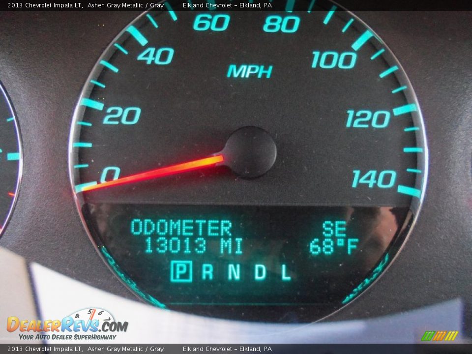 2013 Chevrolet Impala LT Ashen Gray Metallic / Gray Photo #14