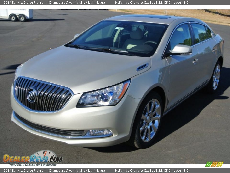 2014 Buick LaCrosse Premium Champagne Silver Metallic / Light Neutral Photo #2