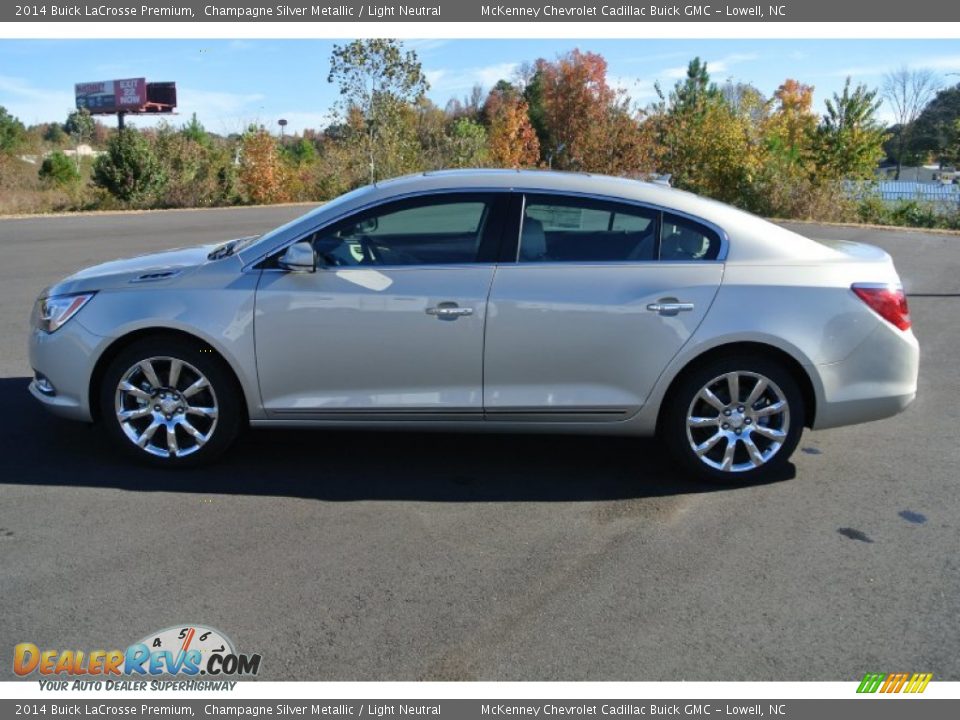 2014 Buick LaCrosse Premium Champagne Silver Metallic / Light Neutral Photo #3
