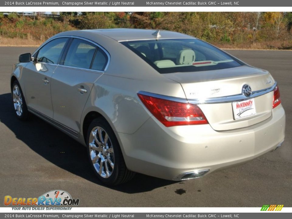 2014 Buick LaCrosse Premium Champagne Silver Metallic / Light Neutral Photo #4