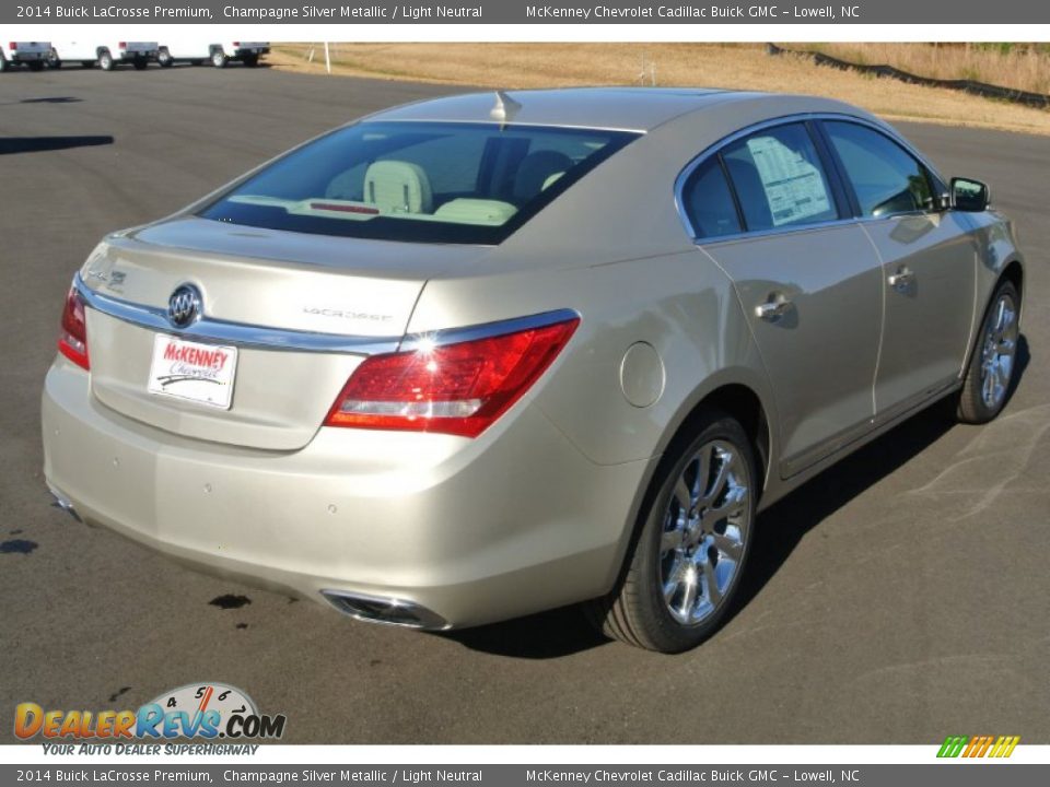 2014 Buick LaCrosse Premium Champagne Silver Metallic / Light Neutral Photo #5