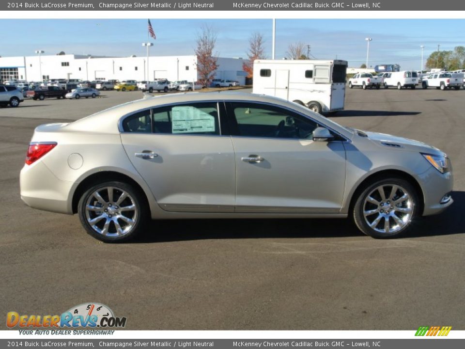 2014 Buick LaCrosse Premium Champagne Silver Metallic / Light Neutral Photo #6