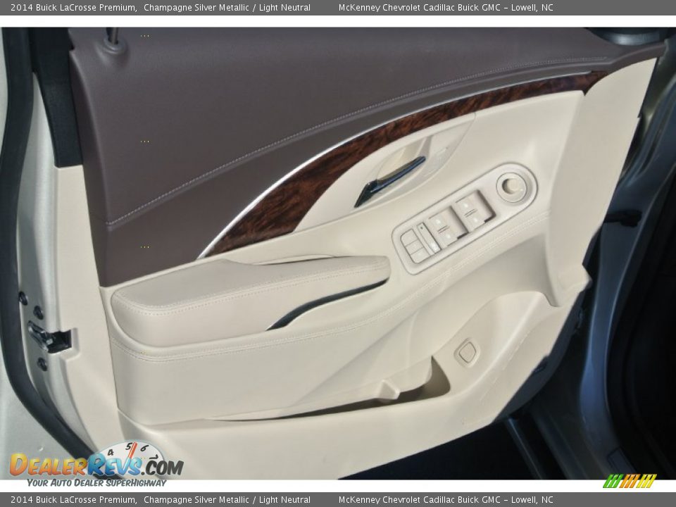 2014 Buick LaCrosse Premium Champagne Silver Metallic / Light Neutral Photo #9
