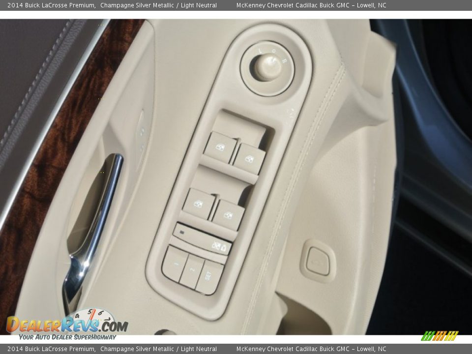 2014 Buick LaCrosse Premium Champagne Silver Metallic / Light Neutral Photo #10