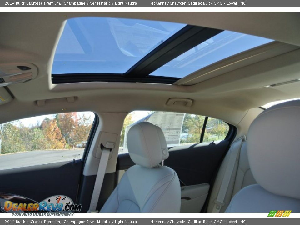 2014 Buick LaCrosse Premium Champagne Silver Metallic / Light Neutral Photo #11