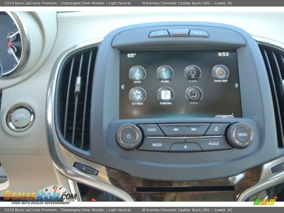 2014 Buick LaCrosse Premium Champagne Silver Metallic / Light Neutral Photo #13