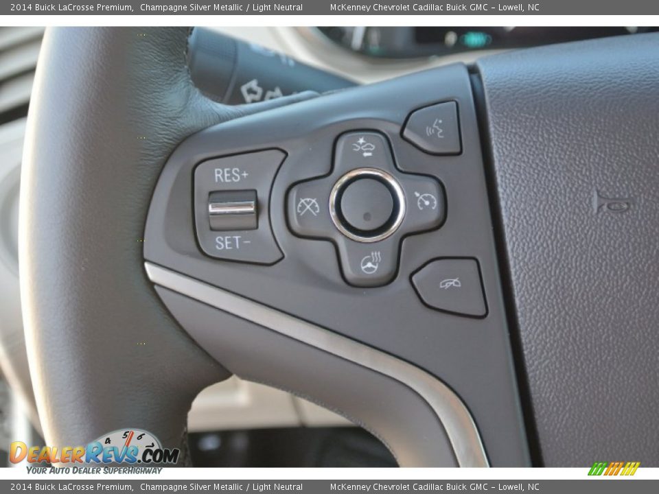 2014 Buick LaCrosse Premium Champagne Silver Metallic / Light Neutral Photo #14