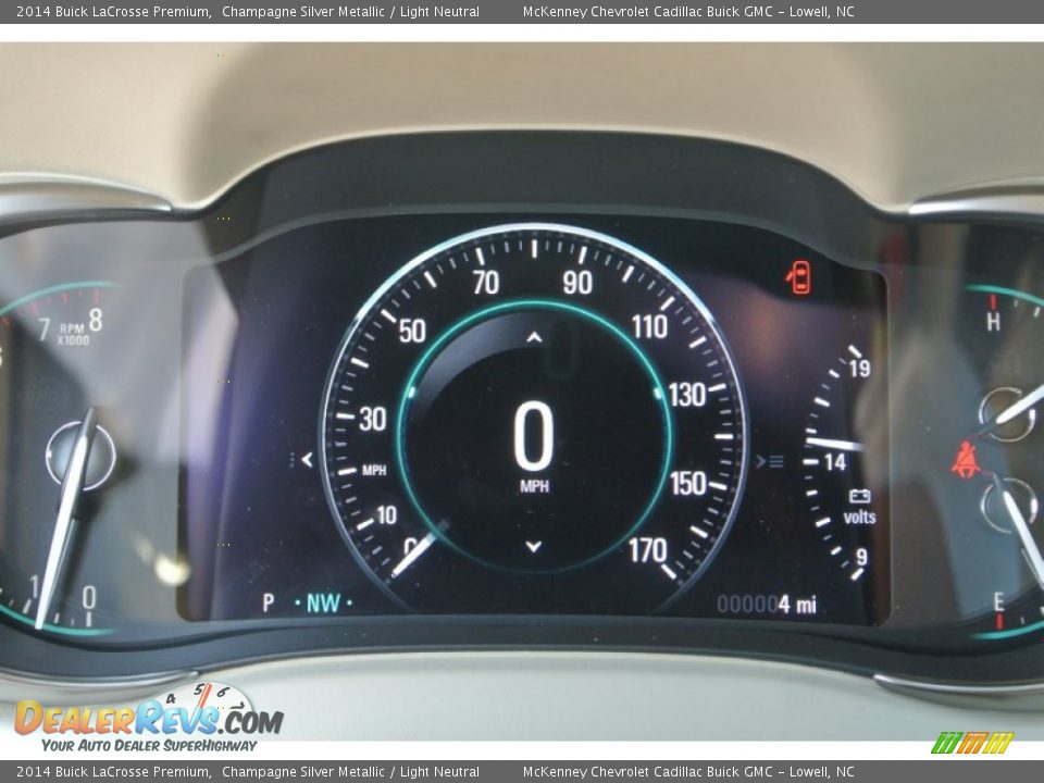 2014 Buick LaCrosse Premium Champagne Silver Metallic / Light Neutral Photo #15
