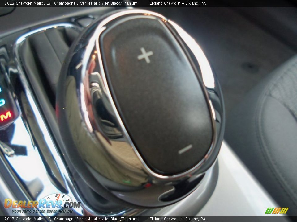2013 Chevrolet Malibu LS Champagne Silver Metallic / Jet Black/Titanium Photo #23