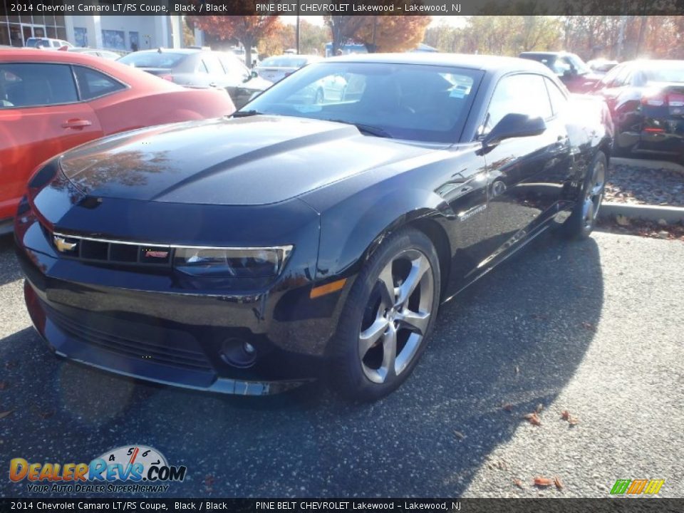 2014 Chevrolet Camaro LT/RS Coupe Black / Black Photo #1