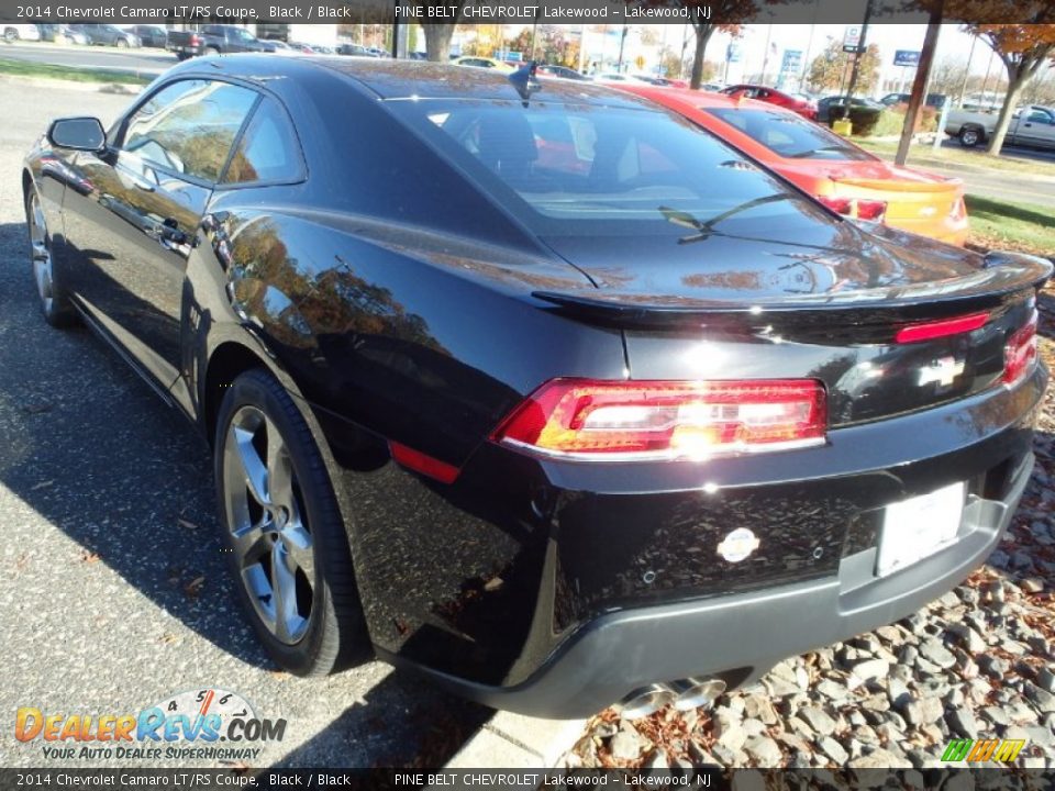 2014 Chevrolet Camaro LT/RS Coupe Black / Black Photo #2