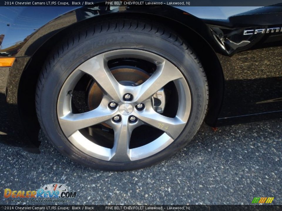 2014 Chevrolet Camaro LT/RS Coupe Black / Black Photo #3