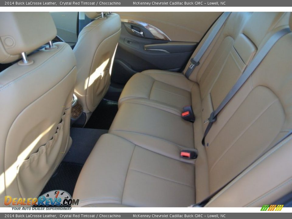 2014 Buick LaCrosse Leather Crystal Red Tintcoat / Choccachino Photo #15