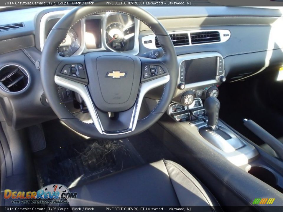 2014 Chevrolet Camaro LT/RS Coupe Black / Black Photo #8