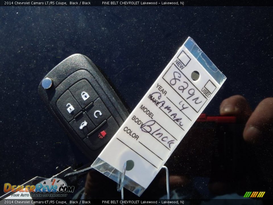 2014 Chevrolet Camaro LT/RS Coupe Black / Black Photo #12