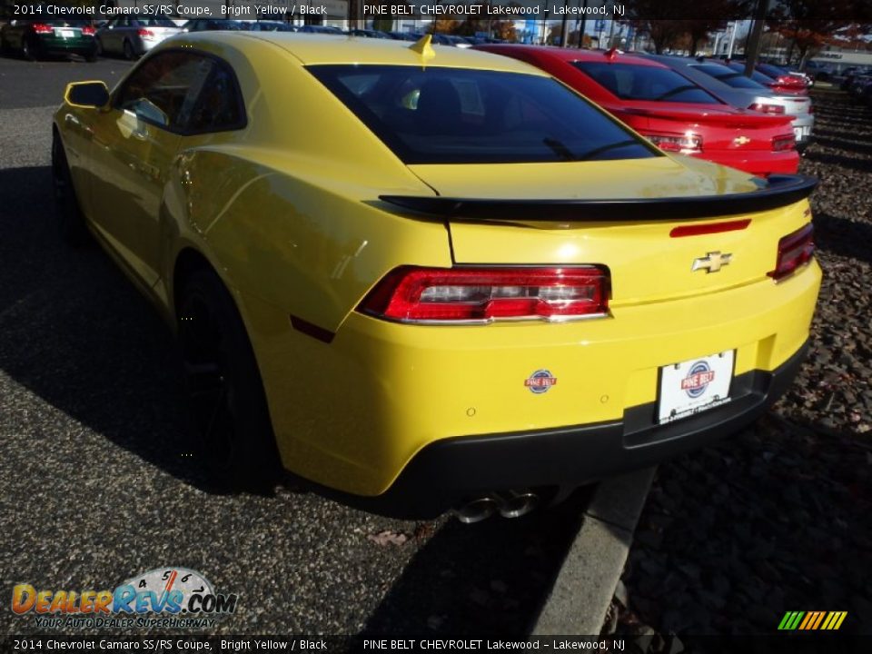 2014 Chevrolet Camaro SS/RS Coupe Bright Yellow / Black Photo #2