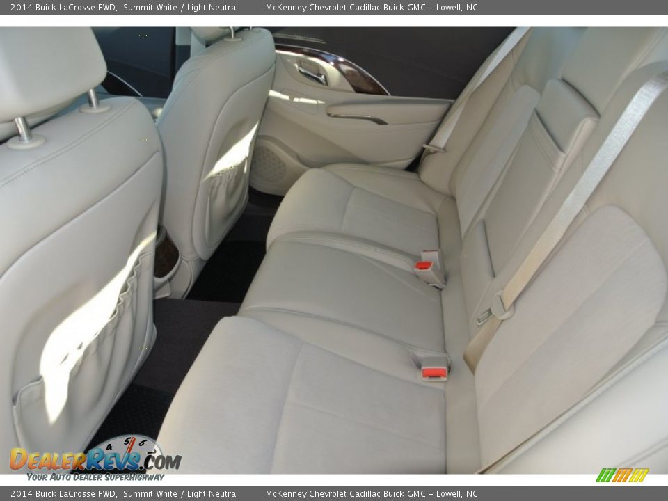 2014 Buick LaCrosse FWD Summit White / Light Neutral Photo #15