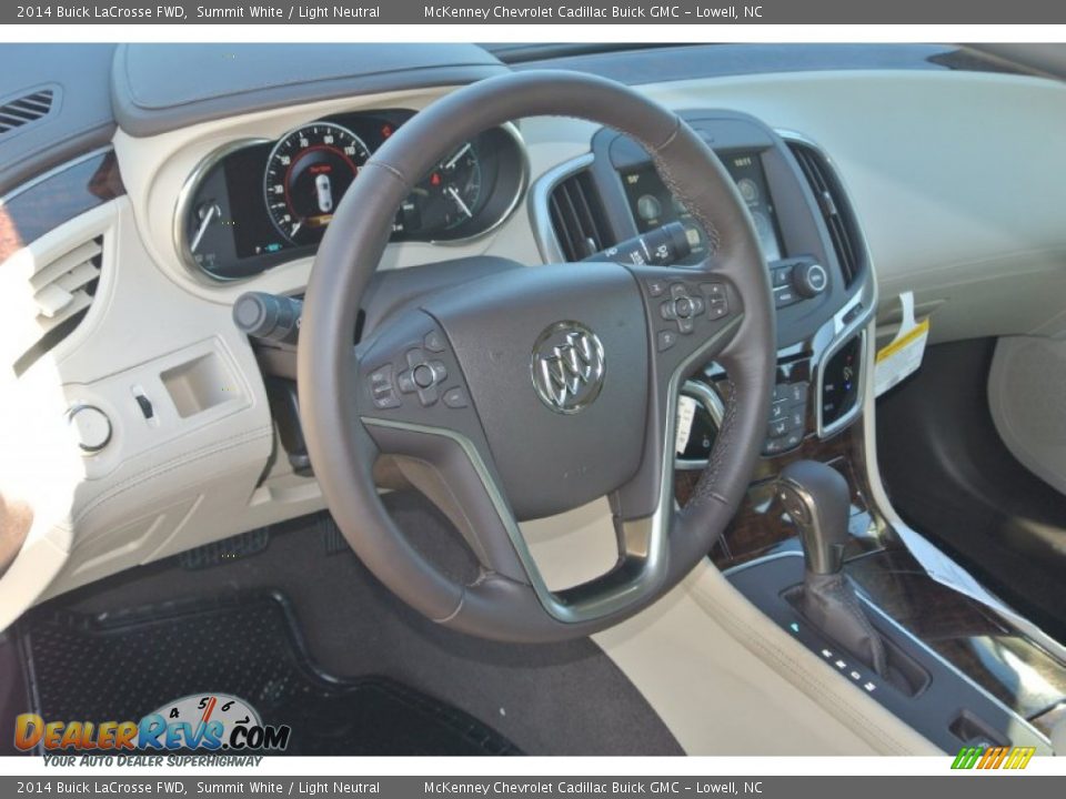 2014 Buick LaCrosse FWD Summit White / Light Neutral Photo #21