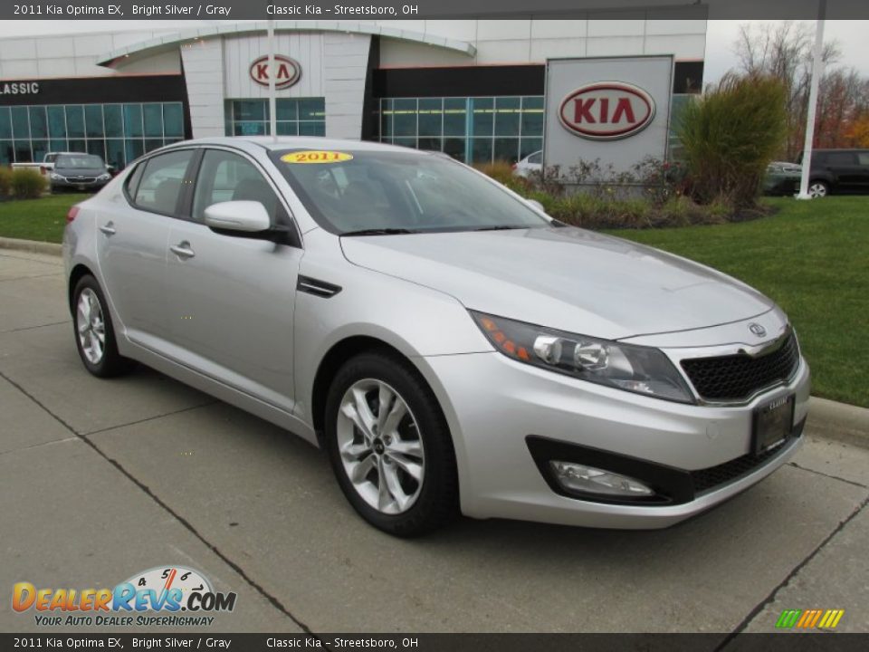 2011 Kia Optima EX Bright Silver / Gray Photo #1