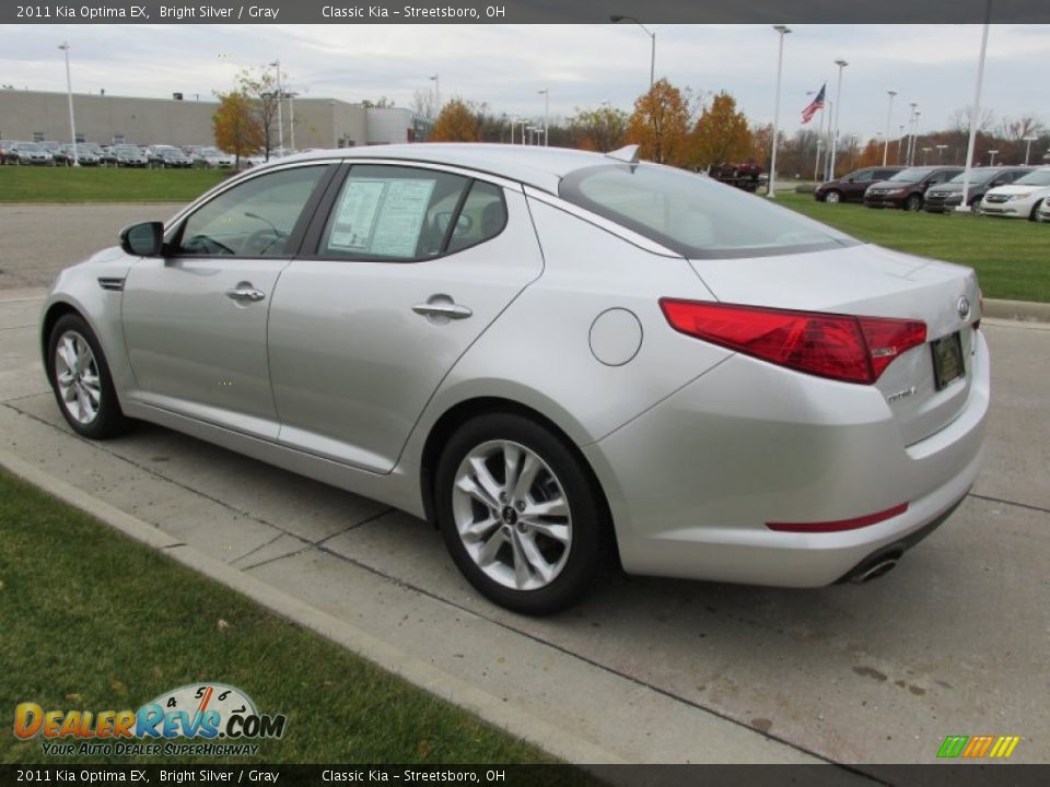 2011 Kia Optima EX Bright Silver / Gray Photo #5