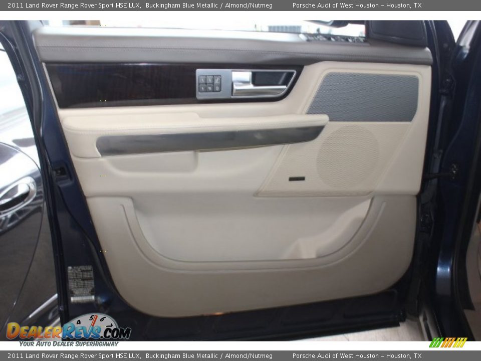 2011 Land Rover Range Rover Sport HSE LUX Buckingham Blue Metallic / Almond/Nutmeg Photo #12