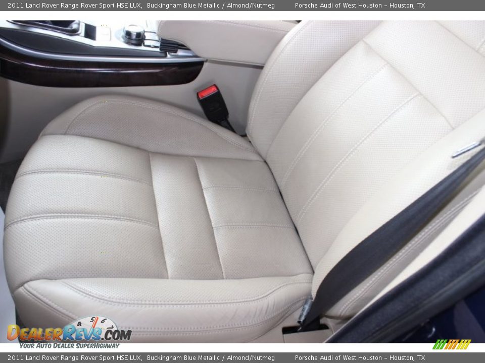 2011 Land Rover Range Rover Sport HSE LUX Buckingham Blue Metallic / Almond/Nutmeg Photo #14