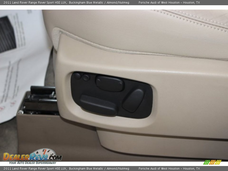 2011 Land Rover Range Rover Sport HSE LUX Buckingham Blue Metallic / Almond/Nutmeg Photo #15