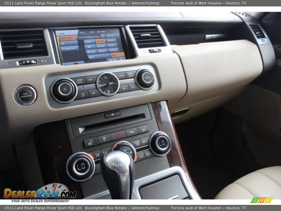 2011 Land Rover Range Rover Sport HSE LUX Buckingham Blue Metallic / Almond/Nutmeg Photo #16