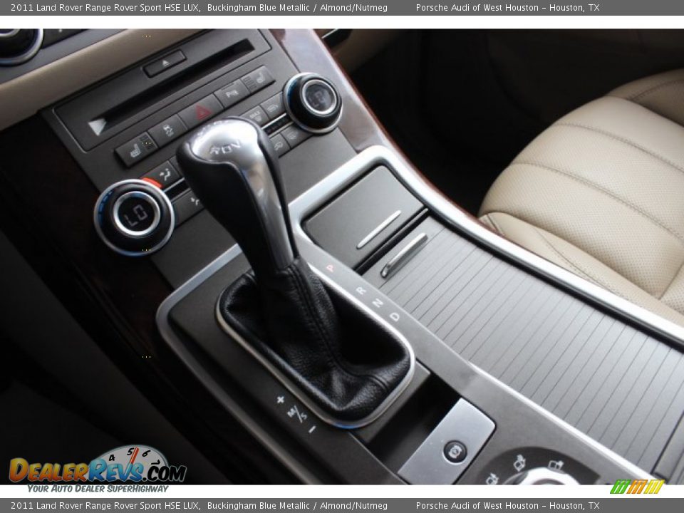 2011 Land Rover Range Rover Sport HSE LUX Buckingham Blue Metallic / Almond/Nutmeg Photo #17