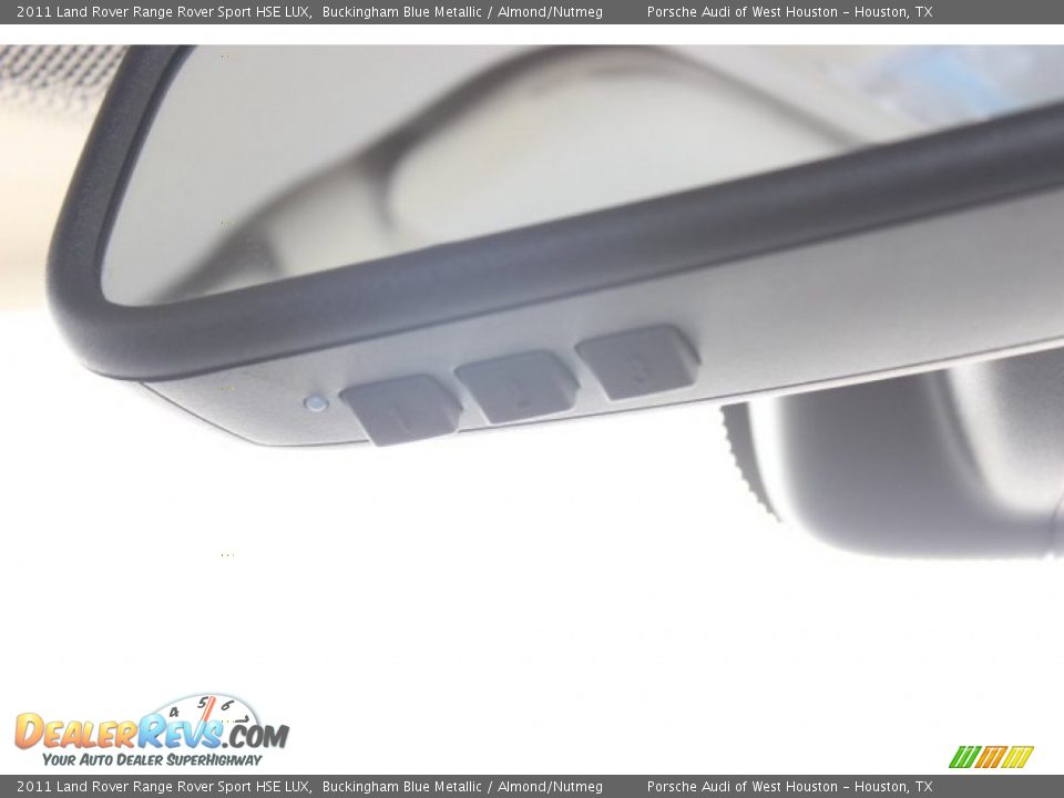 2011 Land Rover Range Rover Sport HSE LUX Buckingham Blue Metallic / Almond/Nutmeg Photo #19