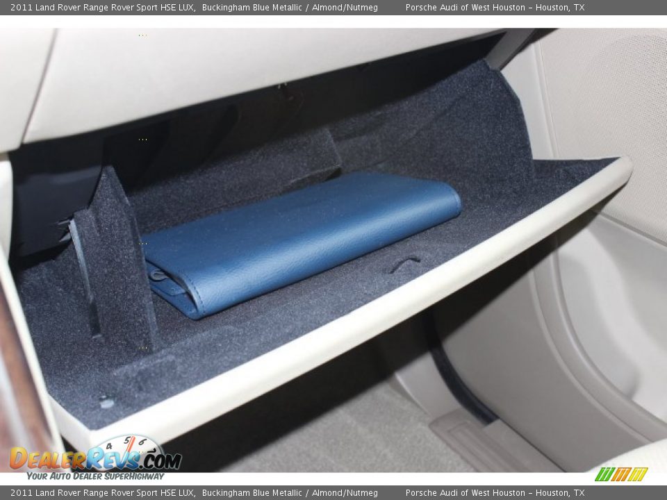 2011 Land Rover Range Rover Sport HSE LUX Buckingham Blue Metallic / Almond/Nutmeg Photo #20
