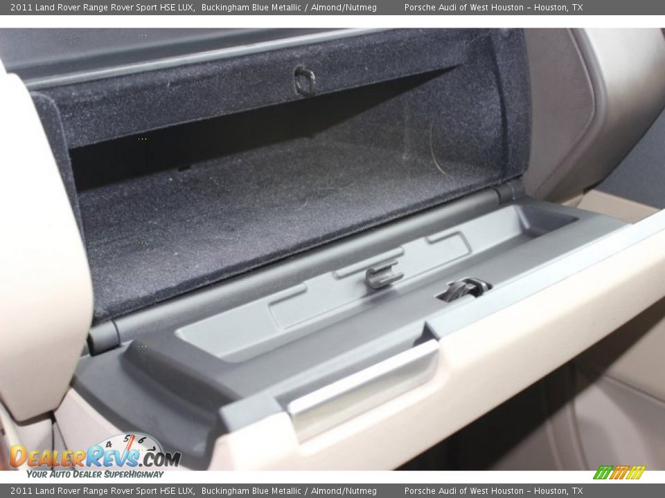 2011 Land Rover Range Rover Sport HSE LUX Buckingham Blue Metallic / Almond/Nutmeg Photo #21