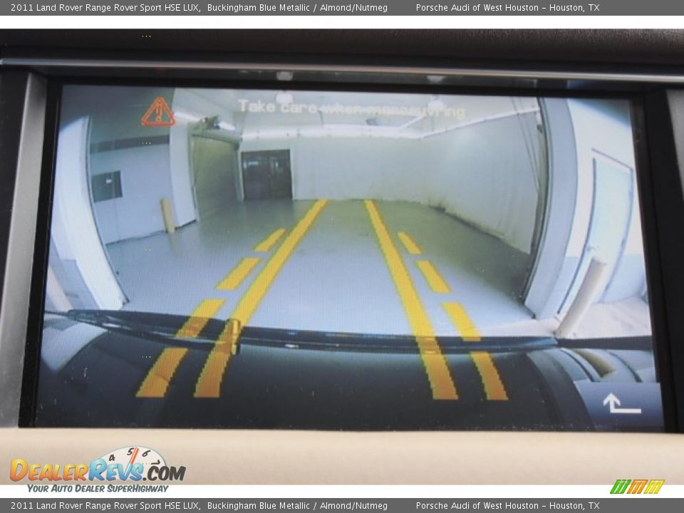 2011 Land Rover Range Rover Sport HSE LUX Buckingham Blue Metallic / Almond/Nutmeg Photo #23