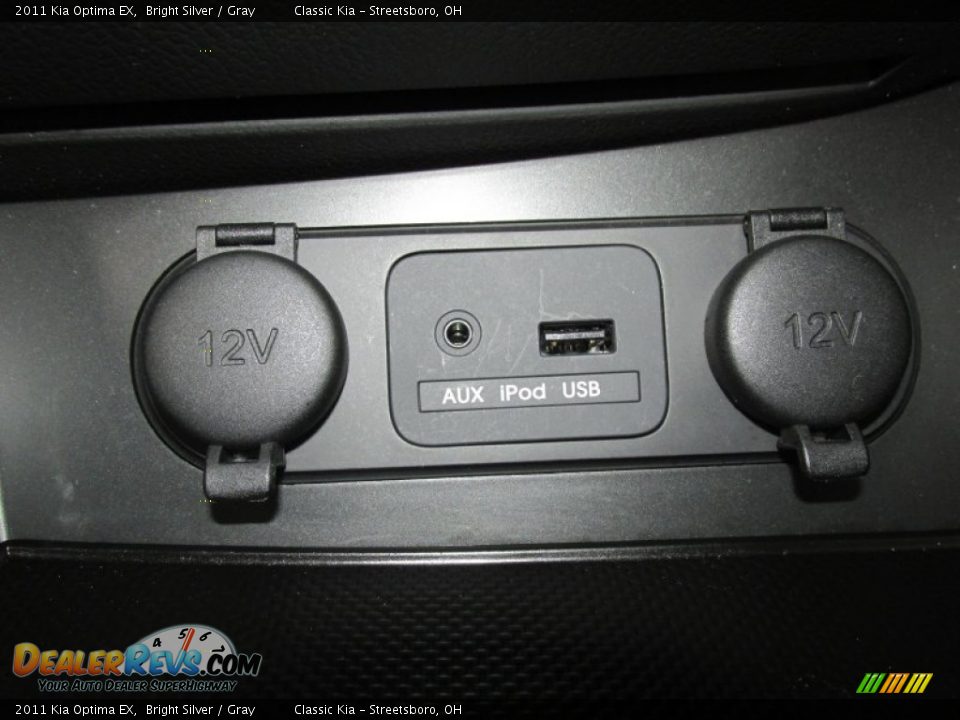 2011 Kia Optima EX Bright Silver / Gray Photo #15