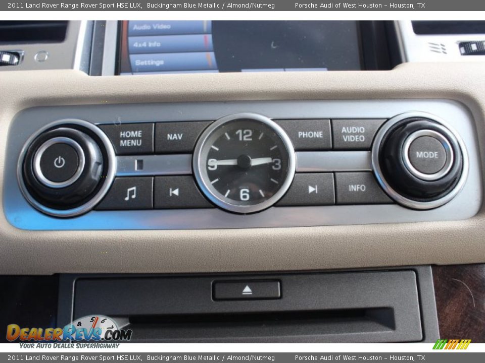2011 Land Rover Range Rover Sport HSE LUX Buckingham Blue Metallic / Almond/Nutmeg Photo #25