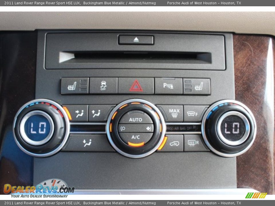 2011 Land Rover Range Rover Sport HSE LUX Buckingham Blue Metallic / Almond/Nutmeg Photo #26