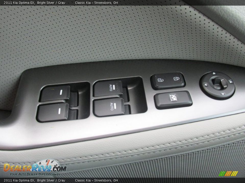2011 Kia Optima EX Bright Silver / Gray Photo #16
