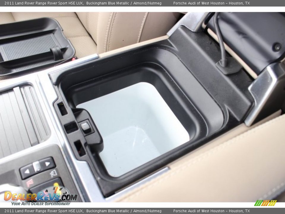 2011 Land Rover Range Rover Sport HSE LUX Buckingham Blue Metallic / Almond/Nutmeg Photo #28
