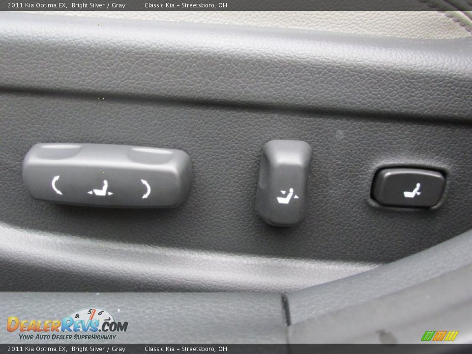 2011 Kia Optima EX Bright Silver / Gray Photo #19