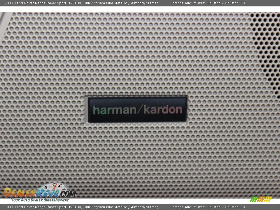 2011 Land Rover Range Rover Sport HSE LUX Buckingham Blue Metallic / Almond/Nutmeg Photo #32