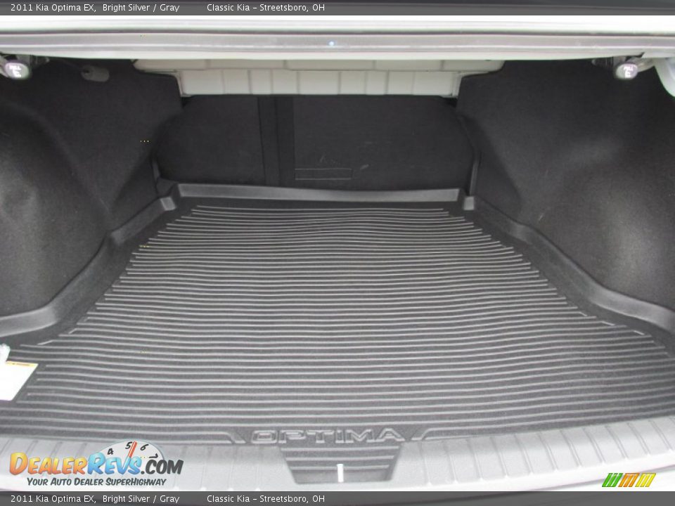 2011 Kia Optima EX Bright Silver / Gray Photo #20