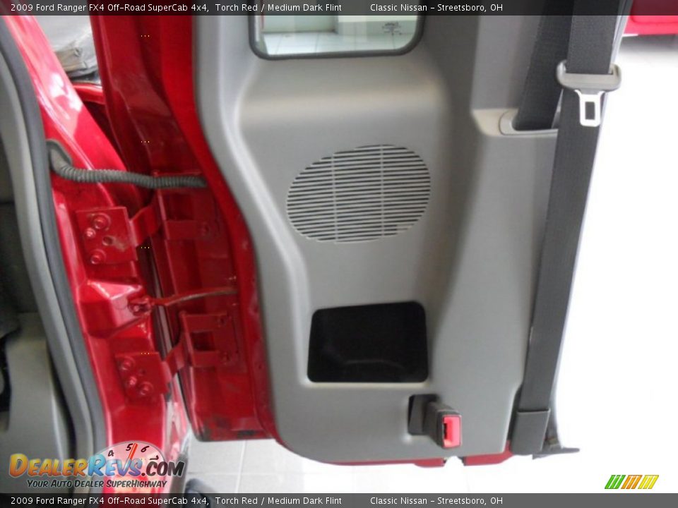 2009 Ford Ranger FX4 Off-Road SuperCab 4x4 Torch Red / Medium Dark Flint Photo #10