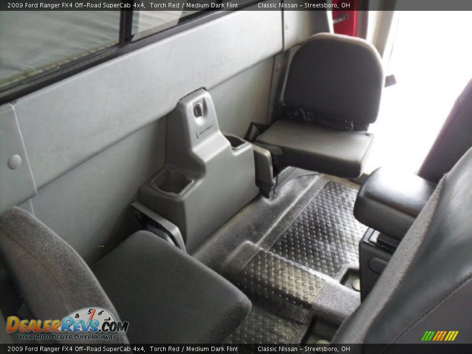 2009 Ford Ranger FX4 Off-Road SuperCab 4x4 Torch Red / Medium Dark Flint Photo #12