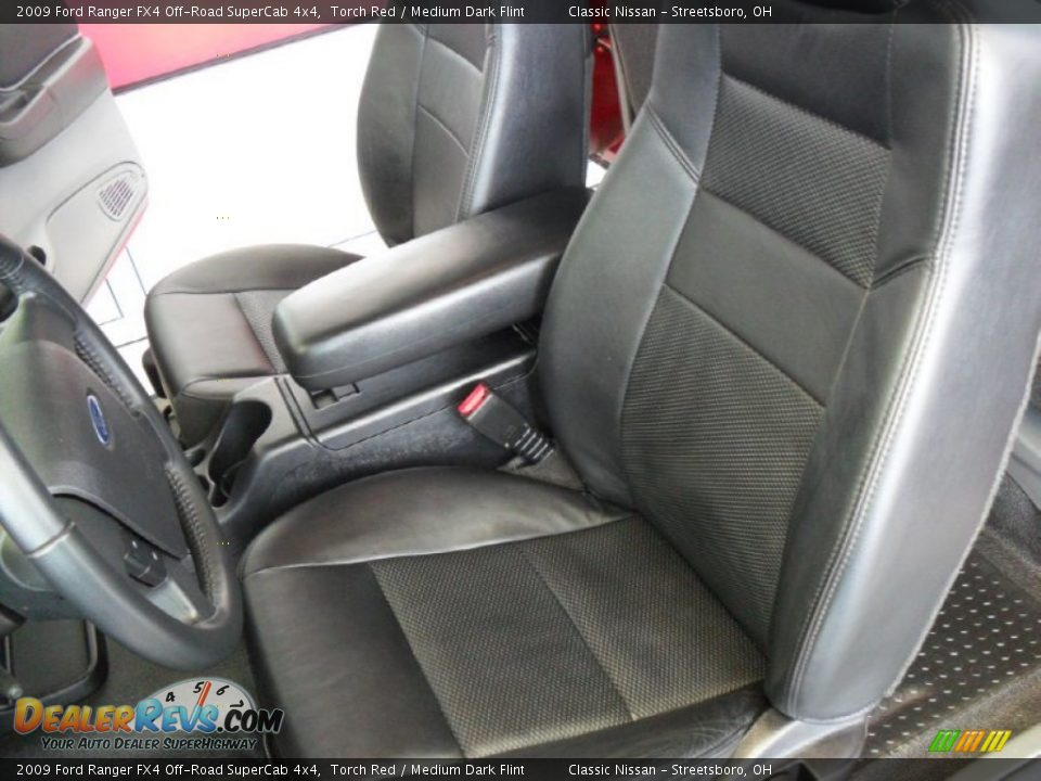 2009 Ford Ranger FX4 Off-Road SuperCab 4x4 Torch Red / Medium Dark Flint Photo #13
